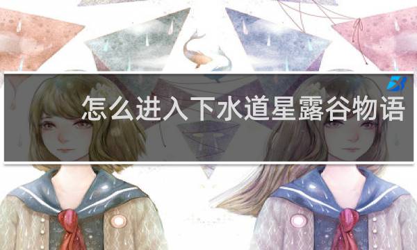 怎么进入下水道星露谷物语
