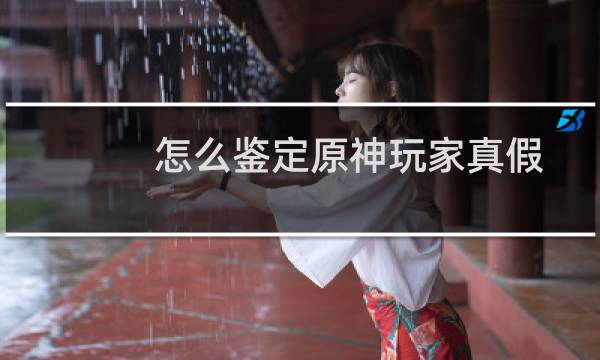 怎么鉴定原神玩家真假