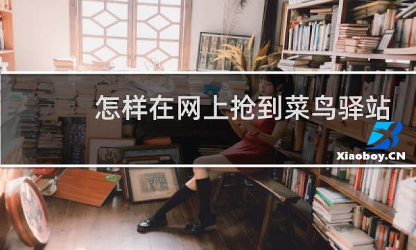 怎样在网上抢到菜鸟驿站