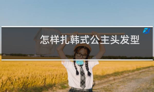 怎样扎韩式公主头发型