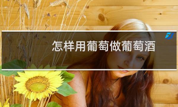 怎样用葡萄做葡萄酒
