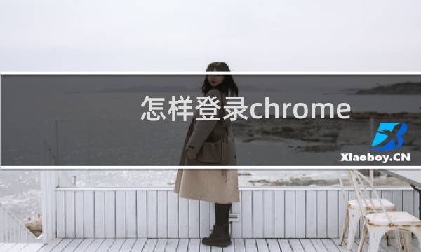 怎样登录chrome