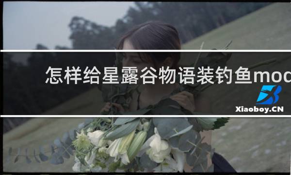 怎样给星露谷物语装钓鱼mod