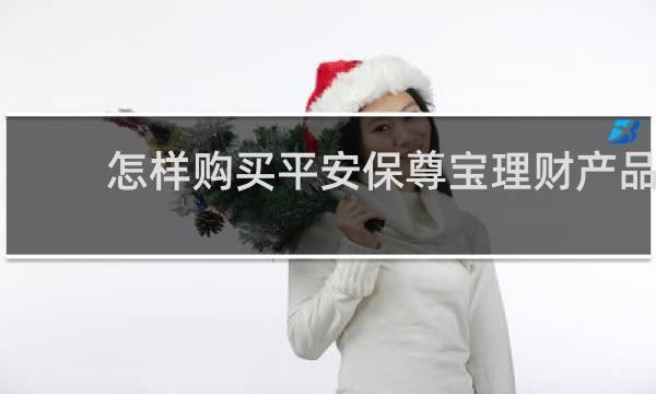 怎样购买平安保尊宝理财产品