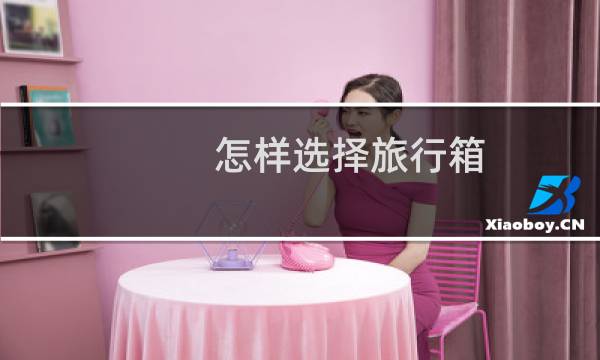 怎樣選擇旅行箱