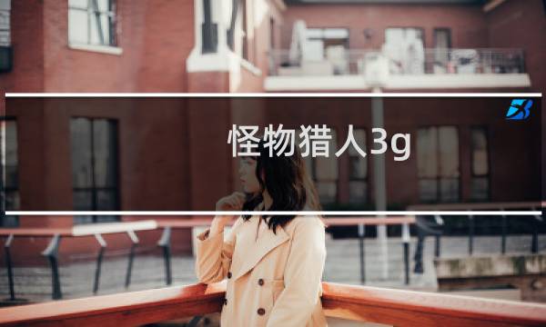怪物猎人3g 攻略