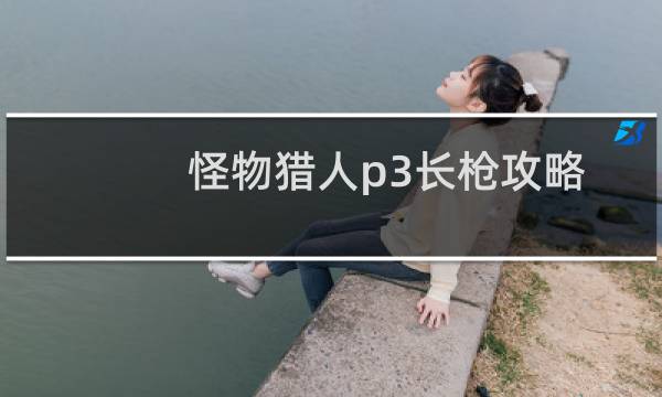 怪物猎人p3长枪攻略