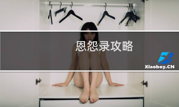 恩怨录攻略