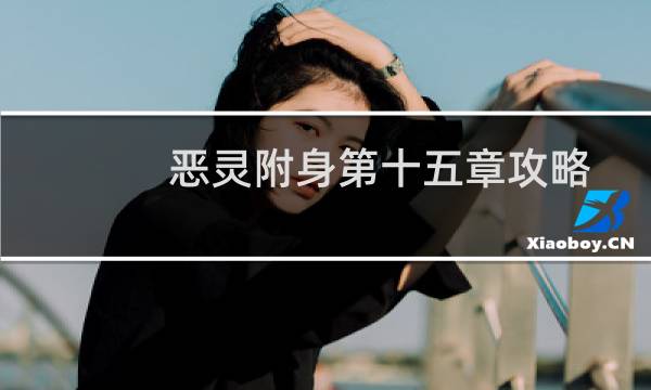 恶灵附身第十五章攻略