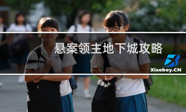 悬案领主地下城攻略