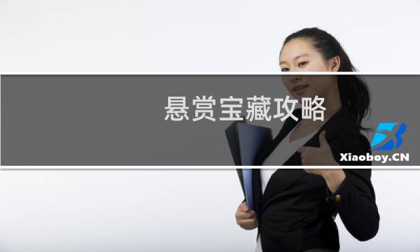 悬赏宝藏攻略