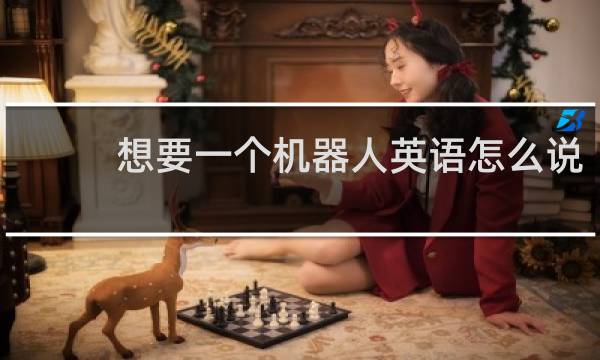 想要一个机器人英语怎么说