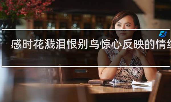 感时花溅泪恨别鸟惊心反映的情绪是