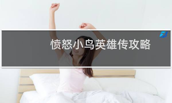 愤怒小鸟英雄传攻略