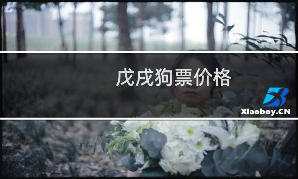 戊戌狗票价格