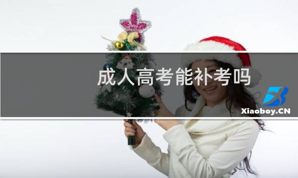 成人高考能补考吗