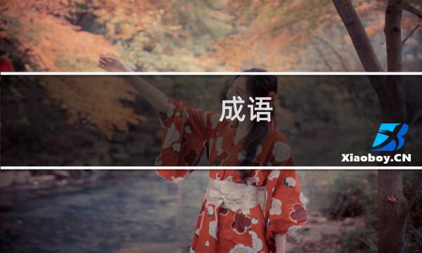成语 什么人