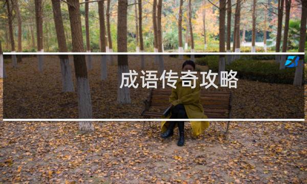 成语传奇攻略