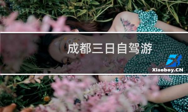 成都三日自驾游