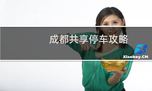 成都共享停车攻略