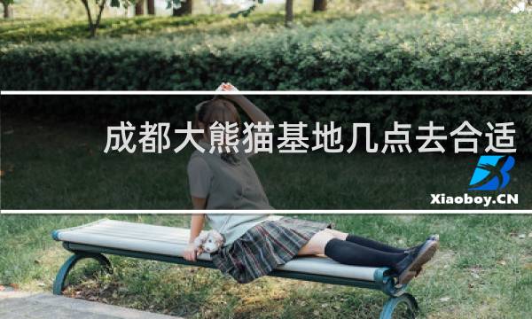 成都大熊猫基地几点去合适