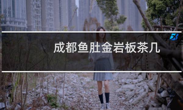 成都鱼肚金岩板茶几