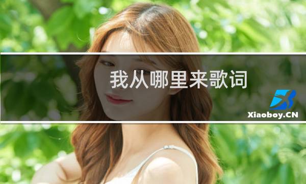 我从哪里来歌词