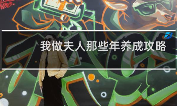 我做夫人那些年养成攻略