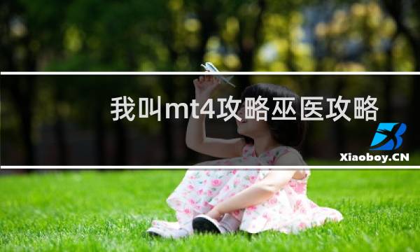 我叫mt4攻略巫医攻略