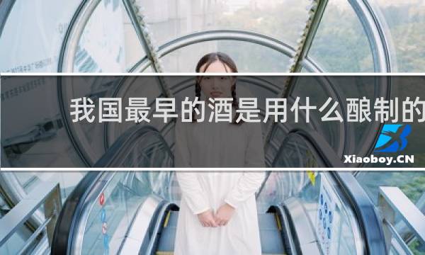 我国最早的酒是用什么酿制的