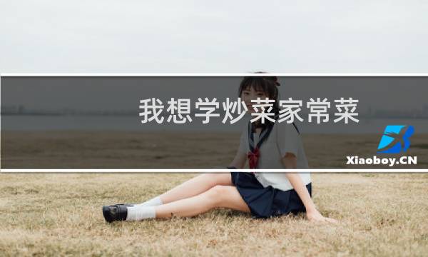 我想学炒菜家常菜