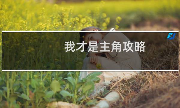 我才是主角攻略