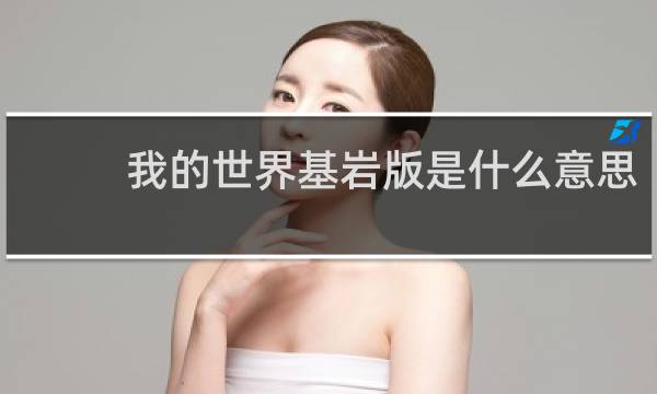 我的世界基岩版是什么意思