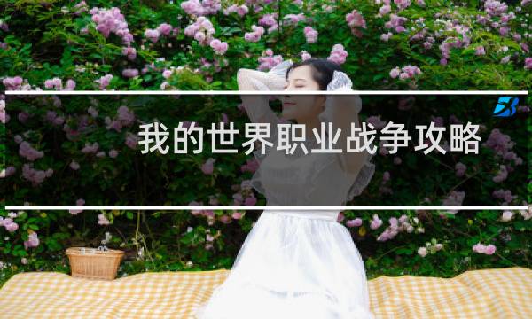 我的世界职业战争攻略