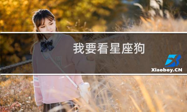 我要看星座狗