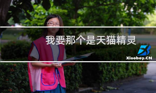 我要那个是天猫精灵