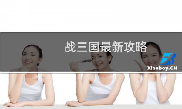 战三国最新攻略