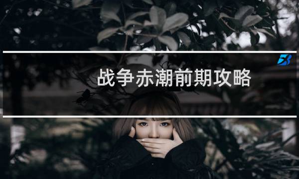 战争赤潮前期攻略