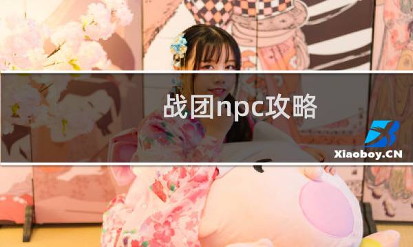 战团npc攻略
