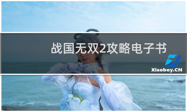 战国无双2攻略电子书