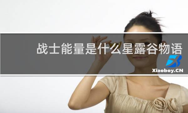 战士能量是什么星露谷物语
