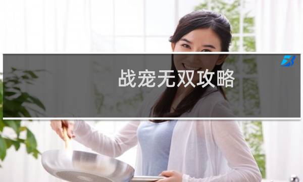 战宠无双攻略