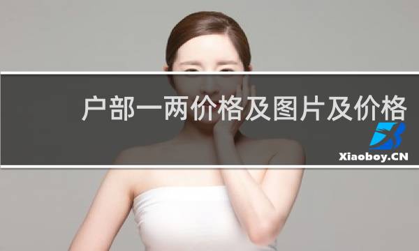户部一两价格及图片及价格