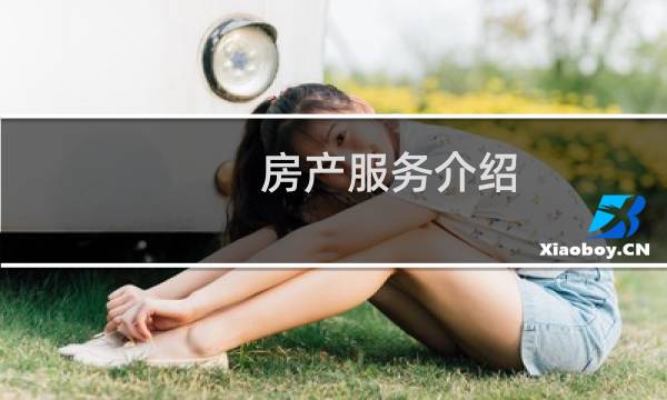 房产服务介绍