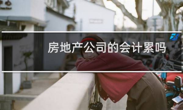 房地产公司的会计累吗
