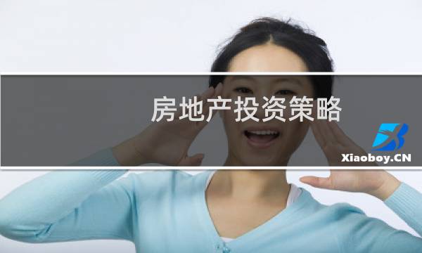 房地产投资策略