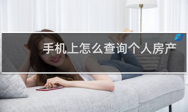 手机上怎么查询个人房产