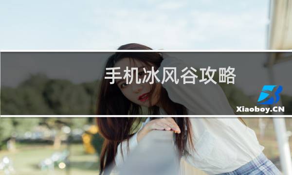 手机冰风谷攻略