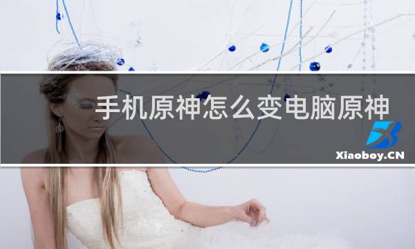 手机原神怎么变电脑原神