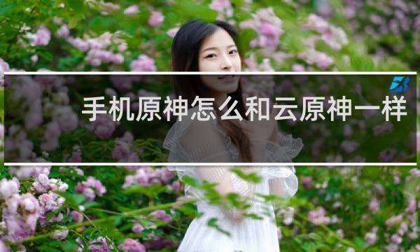 手机原神怎么和云原神一样